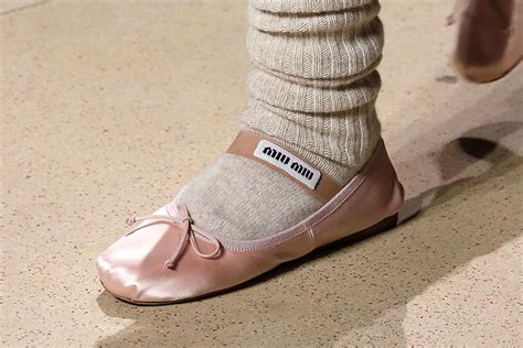 ballet slippers miu miu|ballet flats worth money.